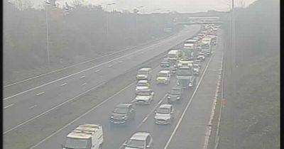 United - LIVE: Long delays on M6 after traffic stopped following lorry crash - latest updates - manchestereveningnews.co.uk
