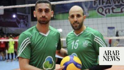 Roberto Mancini - Dani Alves - Israeli airstrike in Gaza kills 2 volleyball players from Palestinian national team - arabnews.com - China - Saudi Arabia - Israel - county Camp - Palestine