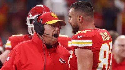 Travis Kelce - Andy Reid - Travis Kelce, Taylor Swift budding relationship draws wholesome remark from Andy Reid - foxnews.com - Germany - Usa - Argentina - New York - county Travis - county Taylor - county Swift