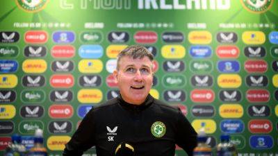 Will Smallbone - Stephen Kenny - Stephen Kenny urges players to make their mark in Amsterdam, hopeful Evan Ferguson will be fit - rte.ie - France - Netherlands - Ireland - New Zealand - county Republic