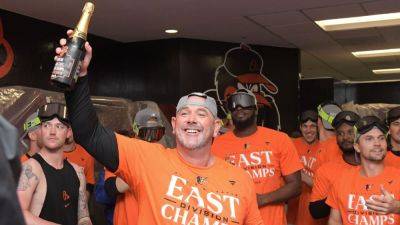 Bruce Bochy - Orioles' Hyde, Marlins' Schumaker honored as top managers - ESPN - espn.com - Usa - state Texas - county Bay