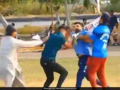 Watch: Teammates Hammer Each Other With Bats As Ugly Brawl Mars Cricket Game