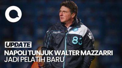 Napoli Tunjuk Walter Mazzarri Jadi Pengganti Rudi Garcia