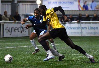 Maidstone United - Craig Tucker - George Elokobi - Maidstone United boss George Elokobi says good teams don't lose two games in a row after 1-0 victory against Dover Athletic - kentonline.co.uk