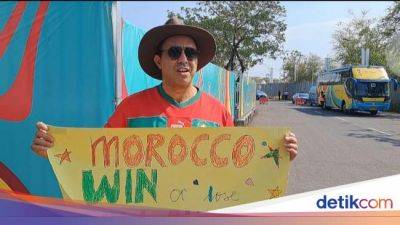 Bima Sakti - Fans Maroko Terkesan Indonesia, Dukung Timnas U-17 Kalahkan Atlas Lions - sport.detik.com - Australia - China - Indonesia - Panama