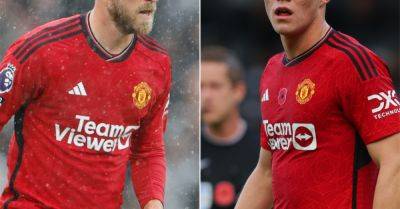 Christian Eriksen and Rasmus Hojlund face spells out for Manchester United