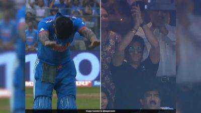 Cricket World Cup 2023 - Watch: Virat Kohli's Special Tribute To Sachin Tendulkar After Slamming Historic Century
