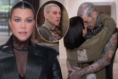 Kourtney Kardashian Goes Topless For NSFW Travis Barker Birthday Post -- And Fans Are UPSET?!