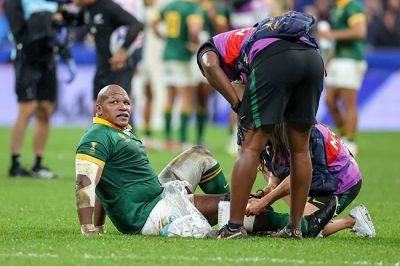 Knee injury could sideline Springbok hooker Mbonambi for 6 months