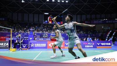 Kevin Sanjaya - Japan Masters 2023: Pramudya/Yeremia Kalah, Ganda Putra Habis - sport.detik.com - China - Japan - Indonesia