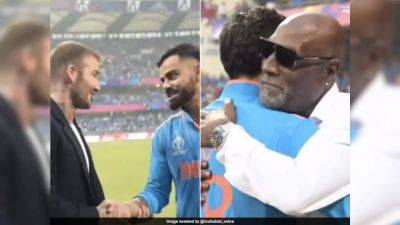 Watch: From David Beckham To Viv Richards, Stars Descend To Congratulate Virat Kohli On Record Ton