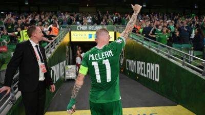 James McClean called up as cover for Netherlands clash, Festy Ebosele and Will Smallbone ruled out