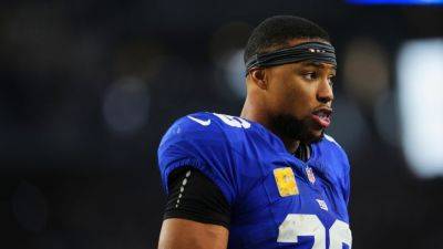 Saquon Barkley - Giants' Saquon Barkley on being loyal - 'don't mean nothing' - ESPN - espn.com - New York - state New Jersey - county Rutherford