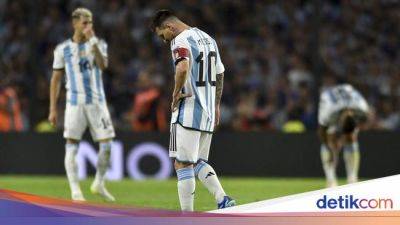 Argentina Vs Uruguay: Diwarnai Ribut-ribut, Lionel Messi dkk Kalah 0-2