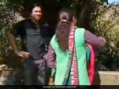 Sachin Tendulkar - Watch: MS Dhoni, Sakshi Seek Blessings From Elders During Trip To Ancestral Village - sports.ndtv.com - Australia - South Africa - New Zealand - India