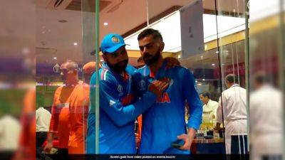Watch: Virat Kohli, Rohit Sharma Dressing Room Moment Sums Up Emotions In Indian Team