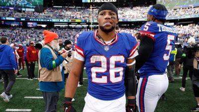 Saquon Barkley says 'loyalty means nothing' as Giants' brutal season continues
