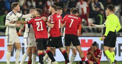 Scott Mactominay - Steve Clarke - Lawrence Shankland - Scotland suckered into a Georgia street brawl but land final blow on mean-spirited foes – Keith Jackson in Tbilisi - dailyrecord.co.uk - Scotland - Georgia - county Keith