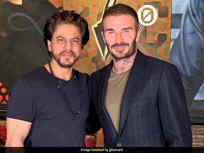Shah Rukh Khan Has An Honest Advice For David Beckham. "Get Some Sleep..."