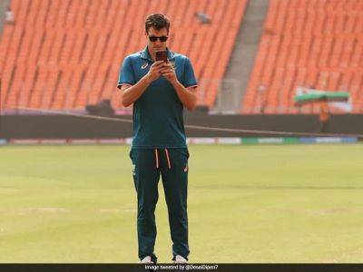 India vs Pakistan World Cup Match Pitch To Be Used For Final. Pat Cummins' Act During Inspection Goes Viral