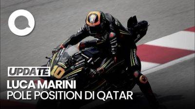 Jorge Martín - Luca Marini - Marini Pole di MotoGP Qatar, Bagnaia-Martin Start Keempat dan Kelima - sport.detik.com - Qatar - Poland