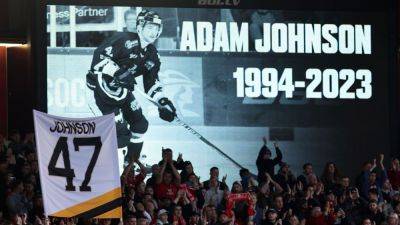 Nottingham team hosting memorial game honoring Adam Johnson - ESPN