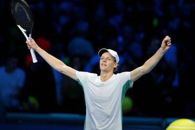 Home hero Jannik Sinner downs Daniil Medvedev to reach ATP Tour final in Turin
