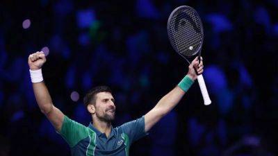Djokovic looking to cap off 'almost perfect' year with ATP finals win