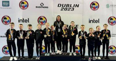 Lanarkshire Karate Academy in the medals at top events overseas - dailyrecord.co.uk - Poland - Ireland