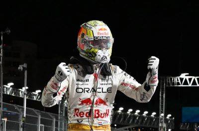 Max Verstappen - Sebastian Vettel - Sergio Perez - Charles Leclerc - Justin Bieber - Max Verstappen continues his winning streak in Las Vegas - thenationalnews.com - Germany - Netherlands