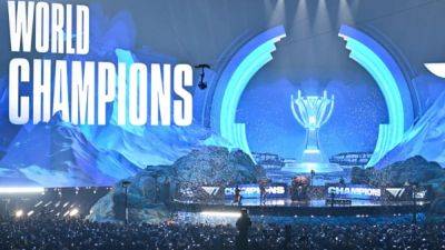 South Korea's T1 win record fourth League of Legends world title