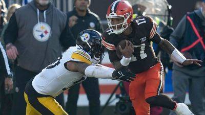 Deshaun Watson - Kevin Stefanski - Dorian Thompson-Robinson delivers late in Browns' victory - ESPN - espn.com - county Brown - county Cleveland
