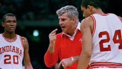 Legendary Indiana basketball coach Bob Knight dead at 83