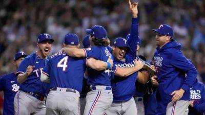 Marcus Semien - Corey Seager - Rangers capture 1st World Series title with shutout of Diamondbacks in Game 5 - cbc.ca - state Arizona - state Texas