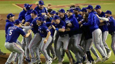 Sean M.Haffey - Rangers win World Series for first time in franchise history - foxnews.com - state Arizona - state Texas