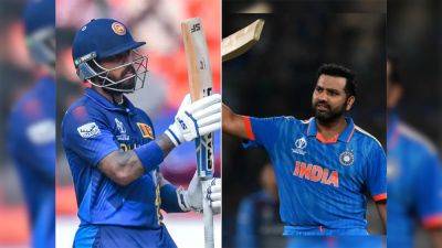 Virat Kohli - Angelo Mathews - India vs Sri Lanka Live Score, World Cup 2023: India's Playing XI In Focus As They Take On Sri Lanka - sports.ndtv.com - India - Sri Lanka