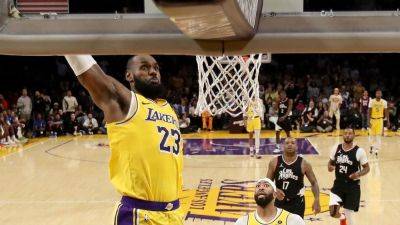 Austin Reaves - LeBron James 'takes over' again as Lakers outlast Clippers - ESPN - espn.com - Los Angeles
