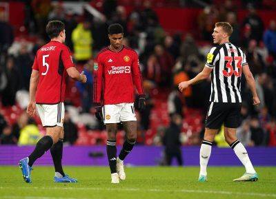 Newcastle United - Joe Willock - Miguel Almiron - Lewis Hall - Manchester United must stick together to turn around fortunes, says Erik ten Hag - thenationalnews.com