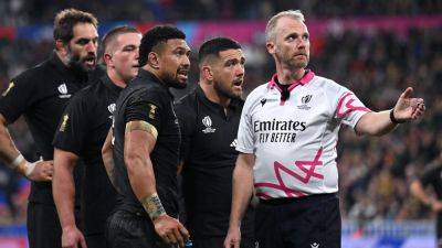 Scott Robertson - Siya Kolisi - Aaron Smith - Ian Foster - Sam Cane - All Blacks want answers on referee calls in World Cup final - rte.ie - France - South Africa - New Zealand