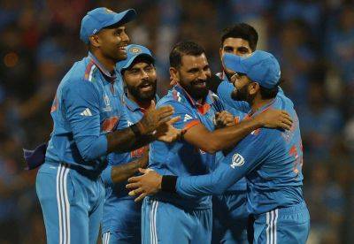 Virat Kohli - Sachin Tendulkar - Shreyas Iyer - Kusal Mendis - Angelo Mathews - India storm into Cricket World Cup semi-finals after 302-run win over Sri Lanka - thenationalnews.com - India - Sri Lanka