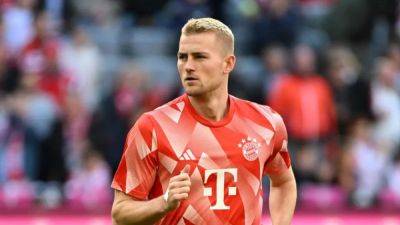 Bayern defender De Ligt sidelined with knee ligament injury - club
