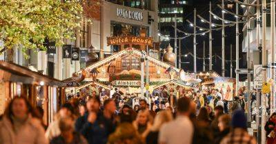 Manchester Christmas Markets 2023 opening and closing times - manchestereveningnews.co.uk - city Santa