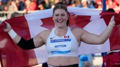 Pan Usa - Canadian shot putter Mitton, runner Philibert-Thiboutot capture Pan Am golds - cbc.ca - Usa - Canada - Chile