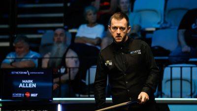 Mark Allen - Judd Trump - Mark Allen thumps Judd Trump to lift Champion of Champions title - rte.ie