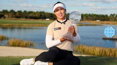 Amy Yang finishes with a flourish to win Tour Championship