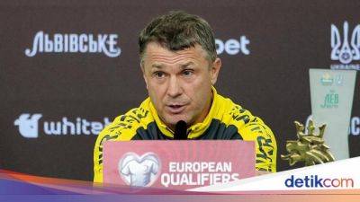 Pelatih Ukraina Kritik Presiden UEFA yang 'Dukung' Italia