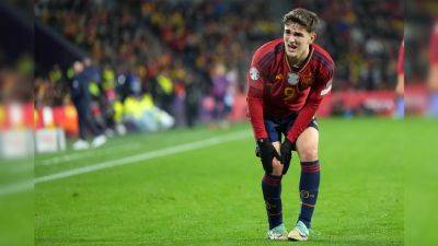 Barcelona Star Gavi 'Seriously Injured' In Spain Match - sports.ndtv.com - Spain - Georgia