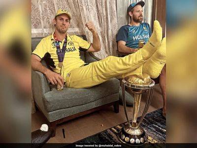 Australia Star Mitchell Marsh Faces Heat On Social Media For 'World Cup Trophy Act'