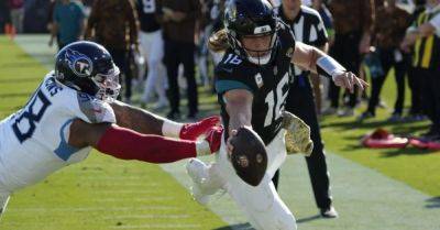 Kyler Murray - Justin Herbert - Trevor Lawrence - Calvin Ridley - Trevor Lawrence leads Jacksonville Jaguars to victory against Tennessee Titans - breakingnews.ie - San Francisco - state Arizona - state Tennessee