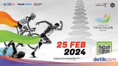 Sportel Bali Triathlon Dihelat Februari 2024 - sport.detik.com - Indonesia
